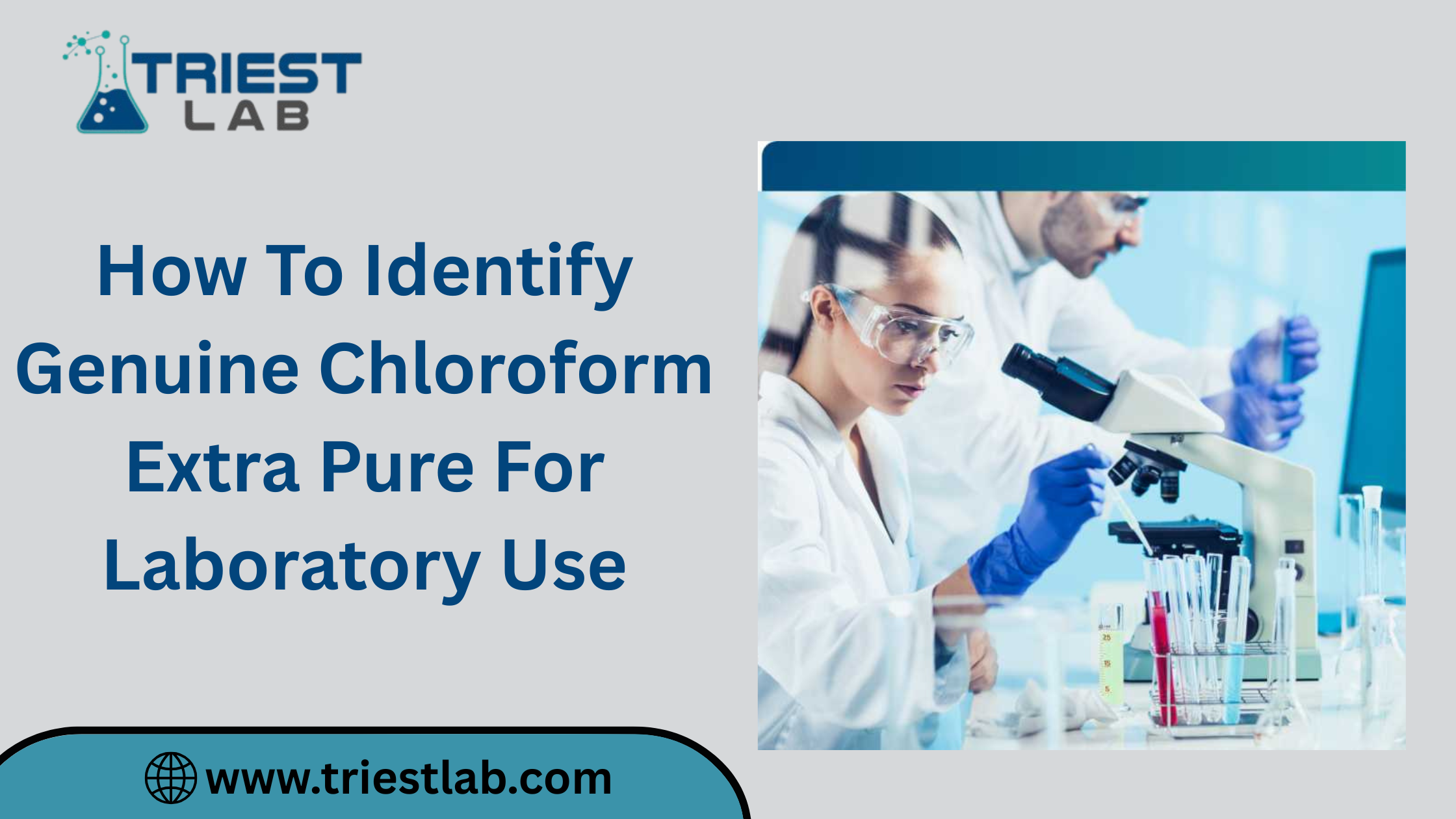 How To Identify Genuine Chloroform Extra Pure For Laboratory Use