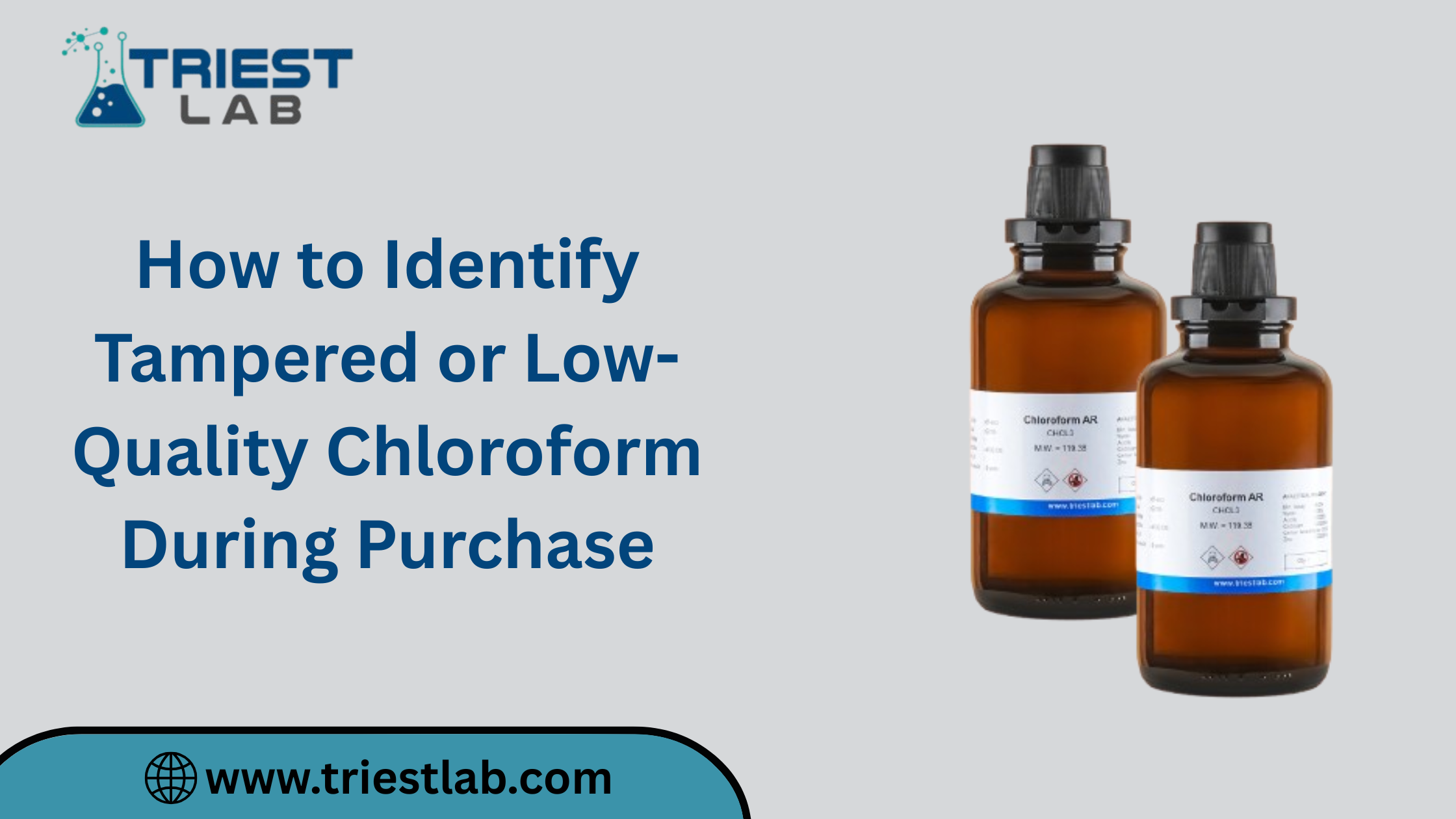 How to Identify Tampered or Low-Quality Chloroform During Purchase